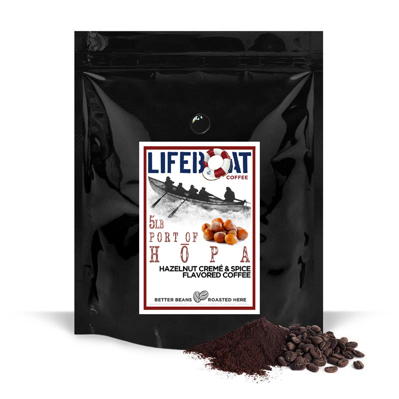 Port of Hopa Hazelnut Flavored Coffee