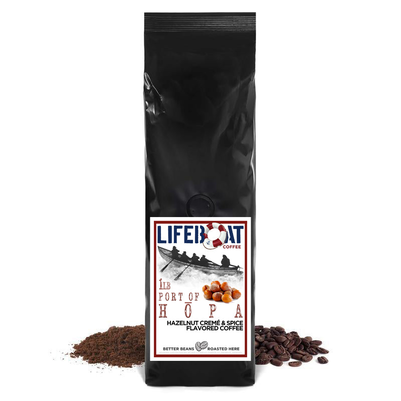 Port of Hopa Hazelnut Flavored Coffee