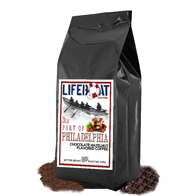 Port of Philadelphia Chocolate Hazelnut Flavored Coffee