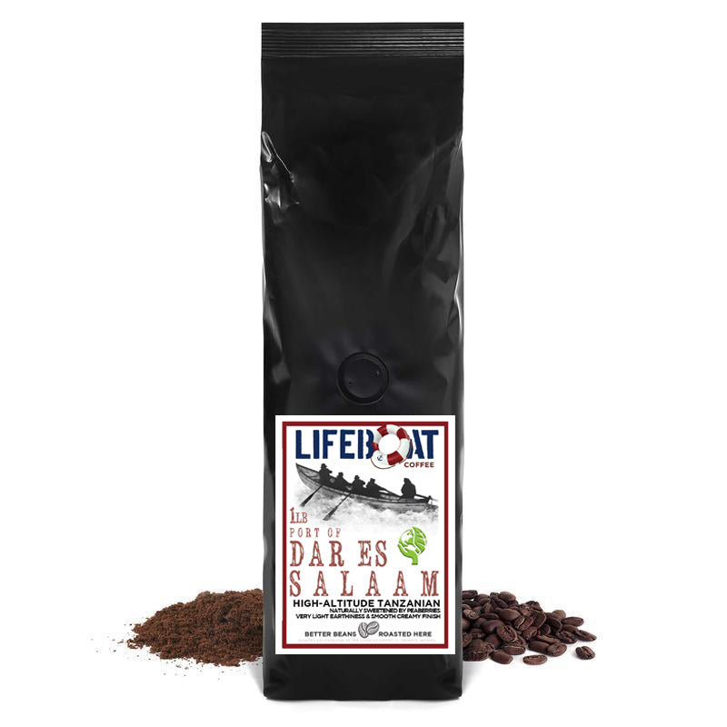 Port of Dar Es Salaam Tanzanian Peaberry Coffee
